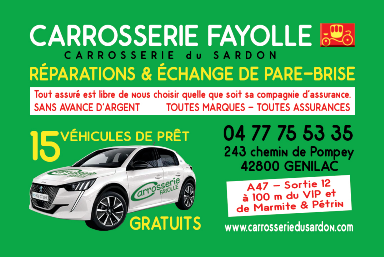 Logo carrosserie fayolle